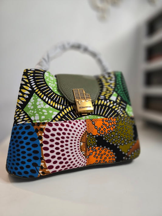 Sac en pagne multicolor